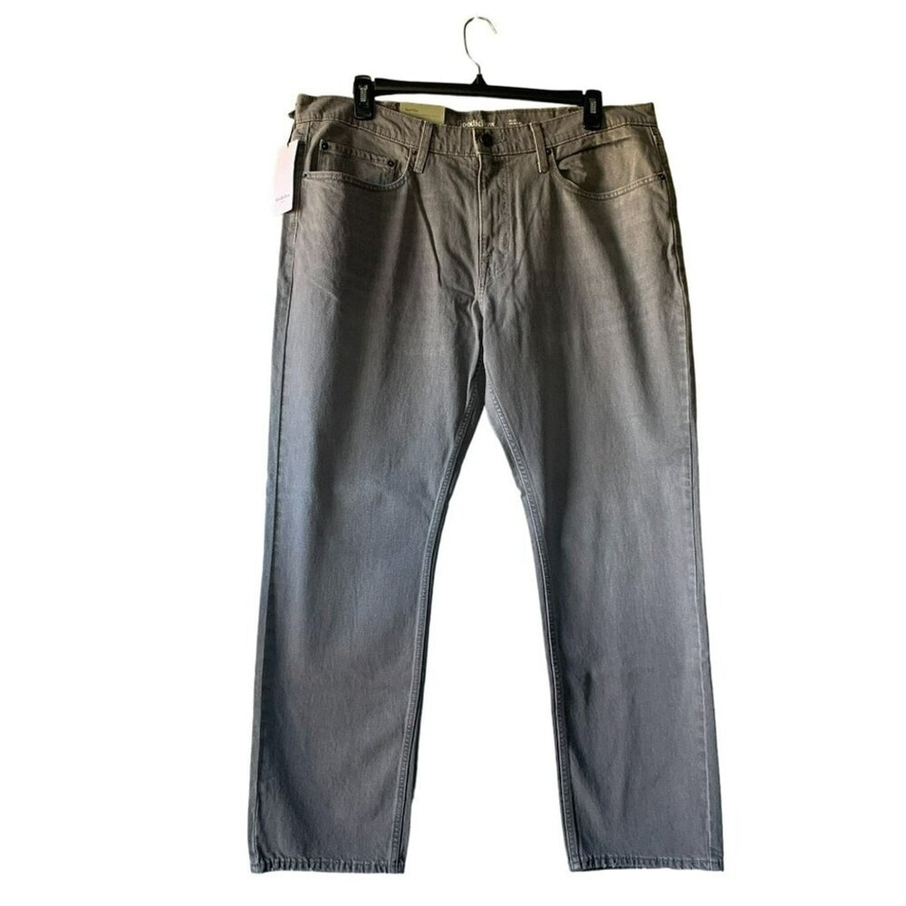 Goodfellow & Co Mens Total Flex Slim Fit Jeans 40W x 30L Gray